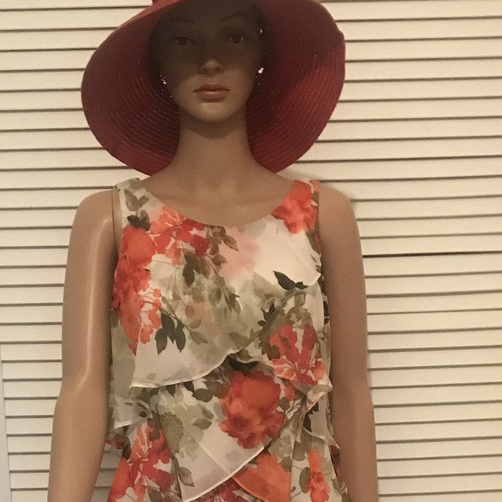 Beautiful Summer Dress with bright flowers